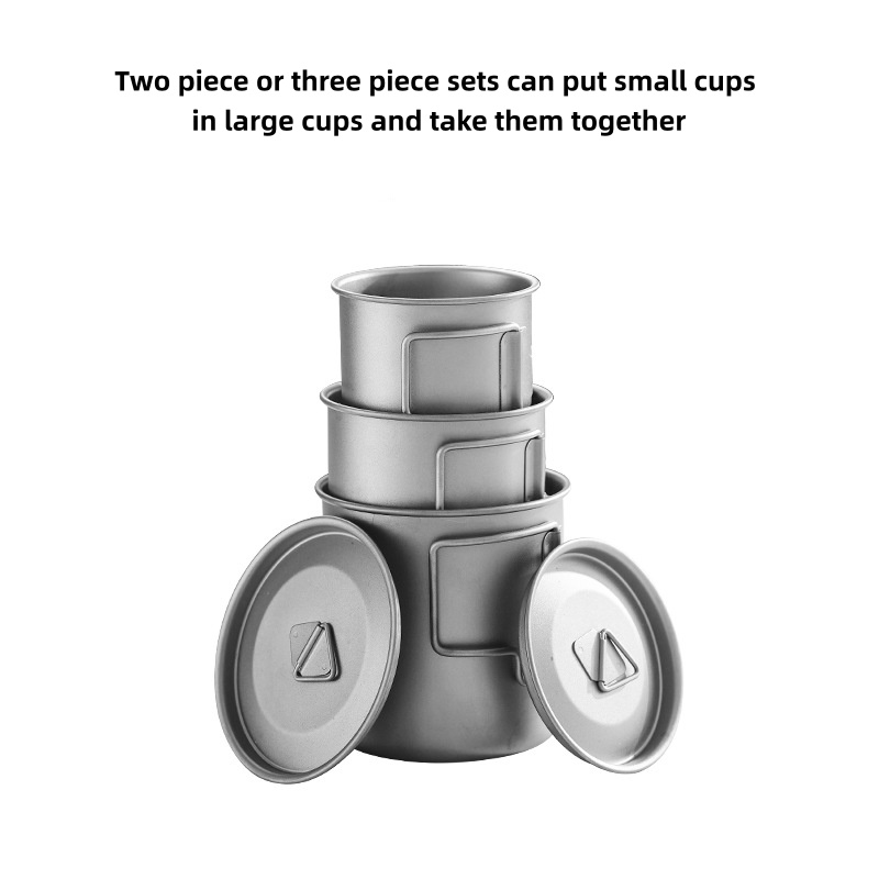 Tasse de camping en titane ave - Camping Cooking Organizer avis et prix