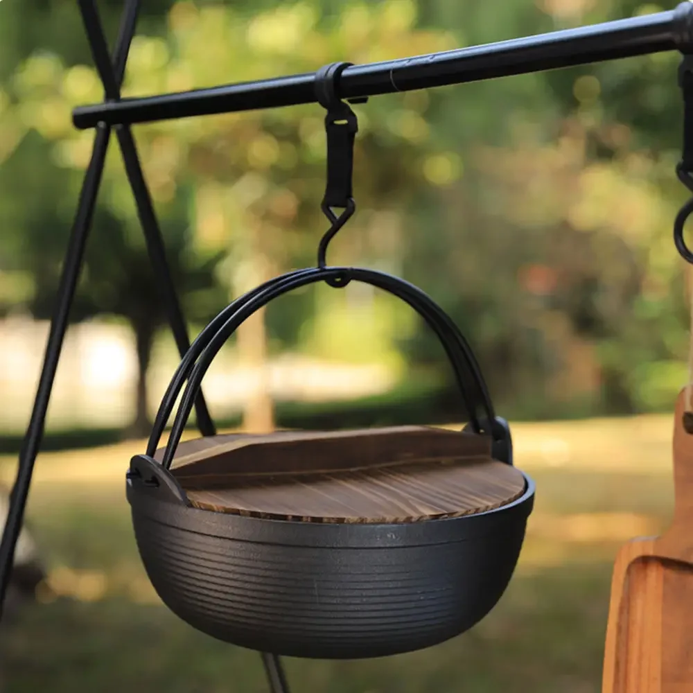 Marmite hollandaise en fonte p - Camp Dutch Oven Cast avis et prix