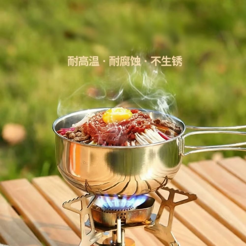 Ensemble de batterie de cuisin - Camping Cooking Dining Set avis et prix