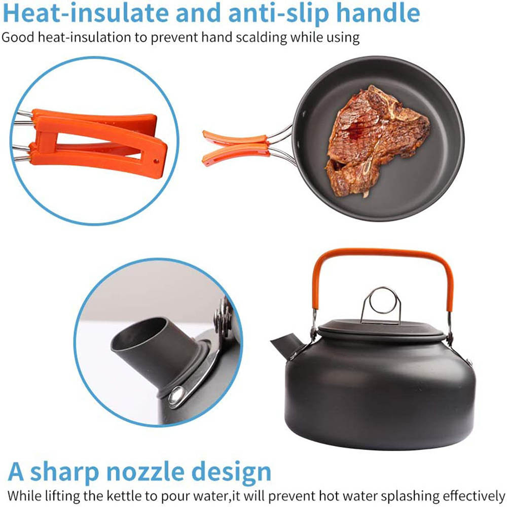 Kit d'ustensiles de cuisine de - Camping Cooking Organizer avis et prix