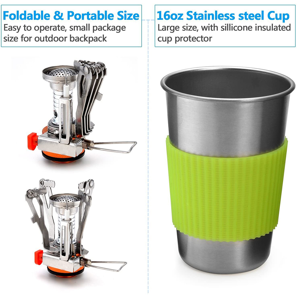 Kit d'ustensiles de cuisine de - Camping Cooking Organizer avis et prix